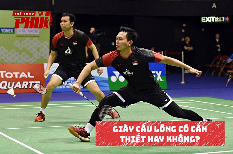 Giày cầu lông có cần thiết hay không?