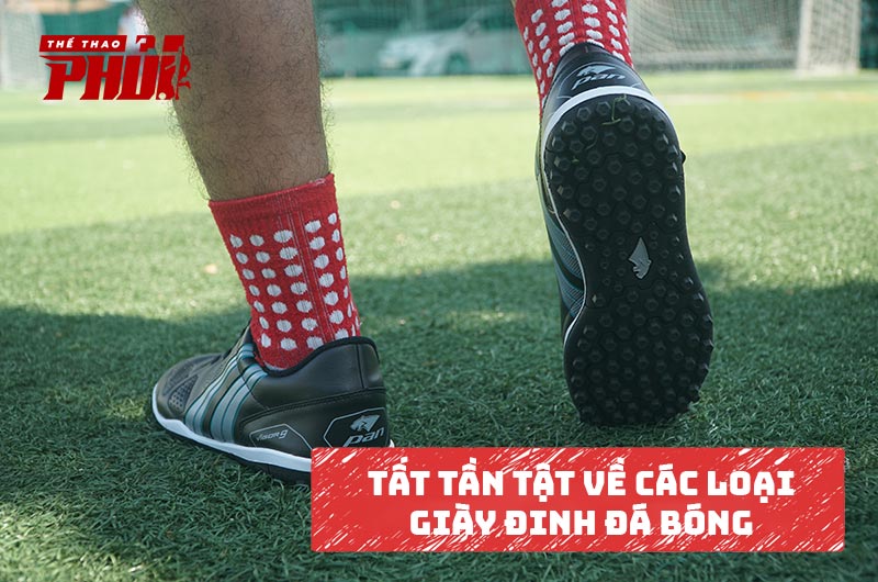 Tất tần tật về các loại giày đinh đá bóng