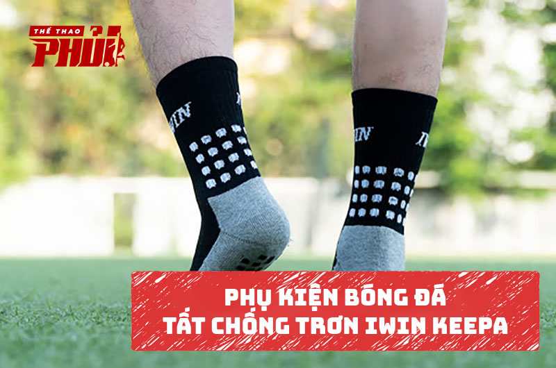 Phụ kiện bóng đá - Tất chống trơn Iwin Keepa với chất lượng cực tốt