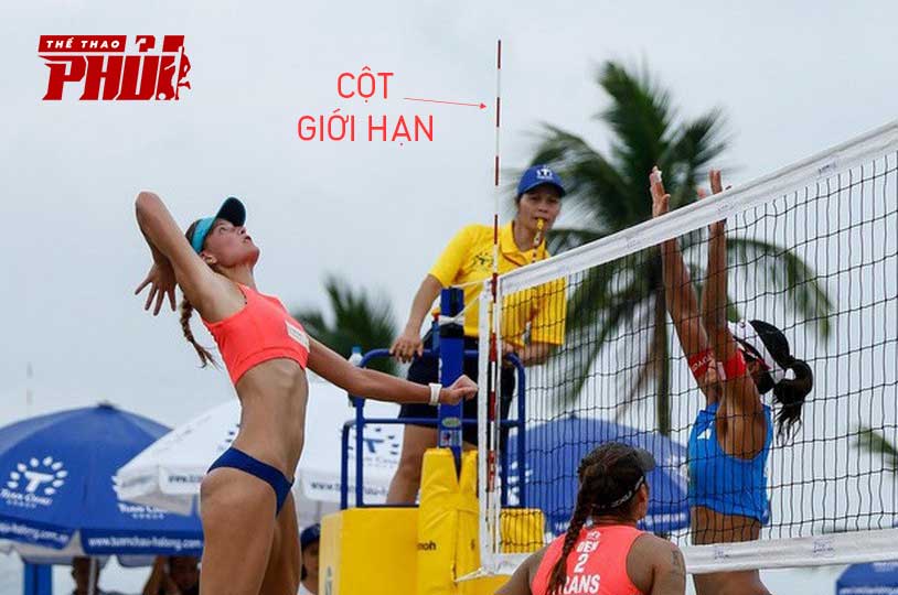 Cột giới hạn trong môn bóng chuyền