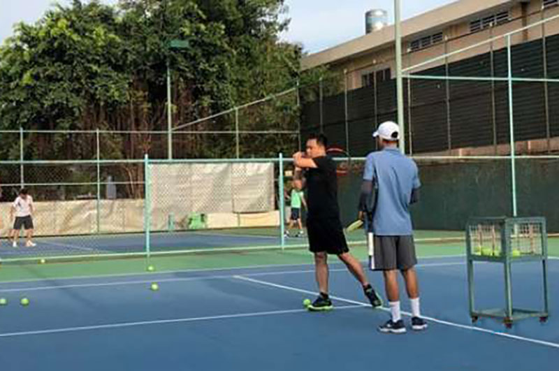 Sân Tennis KCX Linh Trung